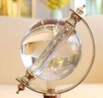 European Crystal Rotating Globe - Image 3