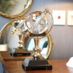 European Crystal Rotating Globe - Image 2