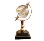 European Crystal Rotating Globe