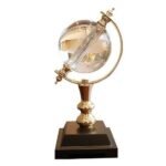 European Crystal Rotating Globe