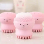 Silicone Facial Cleansing Makeup Cleaner Tool Skin Care Deep Pore Black Heads Removal Manicure Pedicure Face Scrub Washing Brush Massager - Image 6