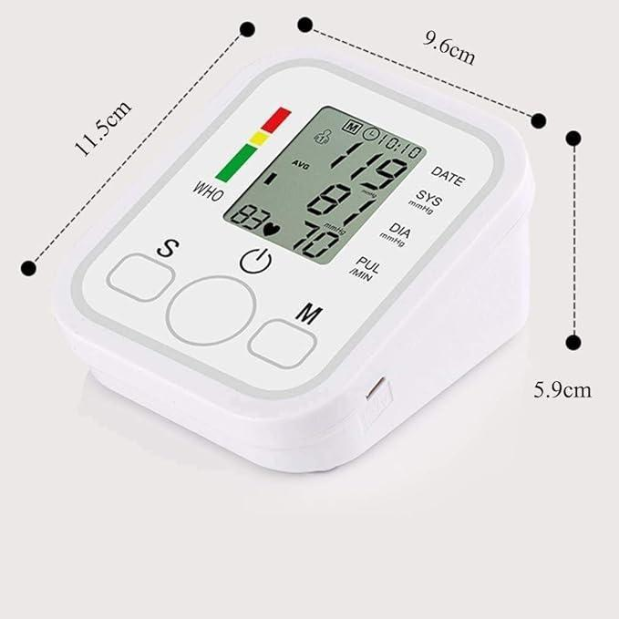 Digital Blood Pressure Monitor for Upper Arm LCD Display