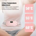 Portable Menstrual Heating Pad Belt for Women – Electric Period Pain Relief Massager with 3 Heat Levels & 4 Massage Modes - Image 5