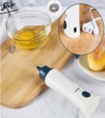 Rechargeable Electric Coffee Frother & Milk Beater – Handheld Foam Maker with Stainless Steel Whisk, USB Charging, and Powerful Motor - Image 4