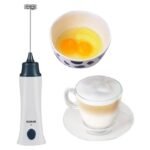 Rechargeable Electric Coffee Frother & Milk Beater – Handheld Foam Maker with Stainless Steel Whisk, USB Charging, and Powerful Motor - Image 5