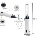 Rechargeable Electric Coffee Frother & Milk Beater – Handheld Foam Maker with Stainless Steel Whisk, USB Charging, and Powerful Motor - Image 6