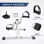 The Folding Pedal Exerciser is designed for portability, making it easy to use anywhere, anytime.